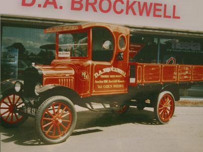 DA Brockwell Delivery truck